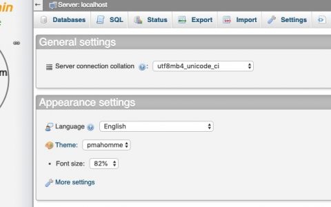 如何使用phpMyAdmin来备份和还原MySQL