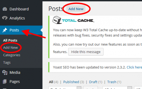 WordPress网站如何发布文章？