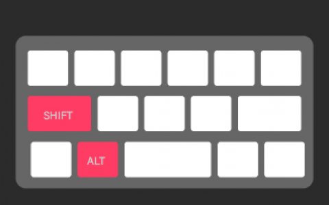 ALT键和SHIFT键的常见功能组合