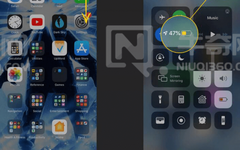 苹果手机怎么显示电池电量百分比（如何设置iphone手机电池显示电量百分比）