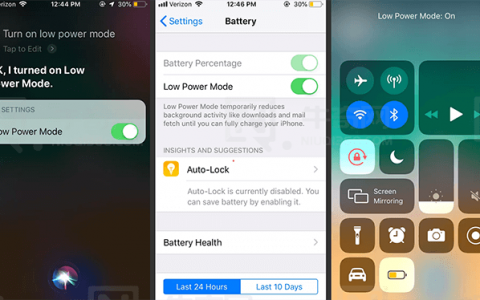 iPhone 如何开启低功耗模式（iphone开省电模式会降低性能吗）