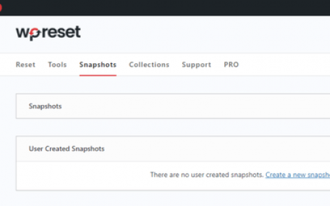 如何重置 WordPress 网站（将 WordPress 网站恢复初始化状态）