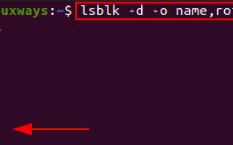 Linux 查看磁盘是不是 ssd 的方法