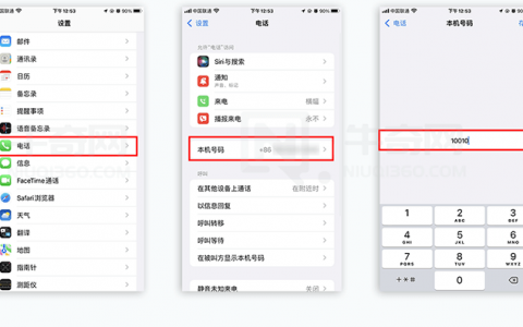 如何在 iPhone 中查看自己的手机号码（苹果手机如何查看本机电话号码）