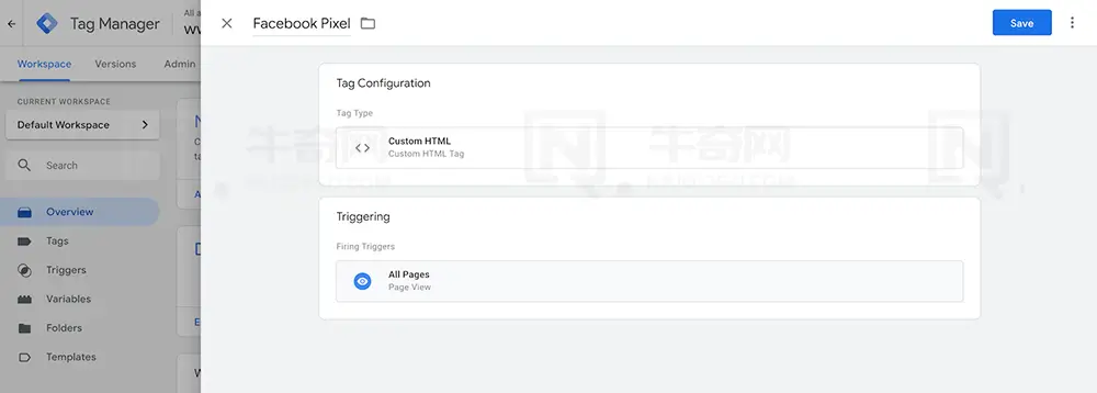 安装 Facebook Pixel 像素代码