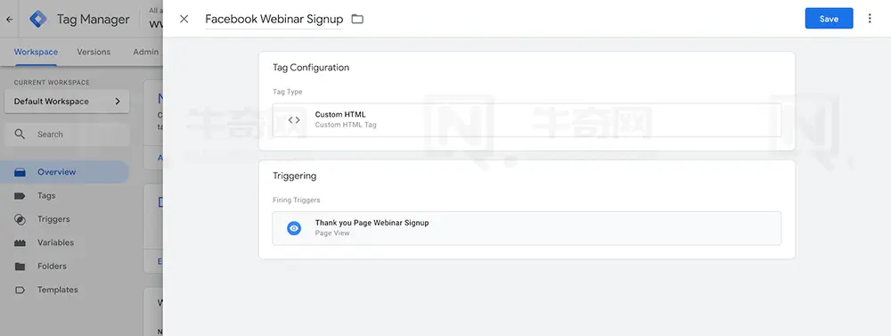 衡量 Facebook 转化事件