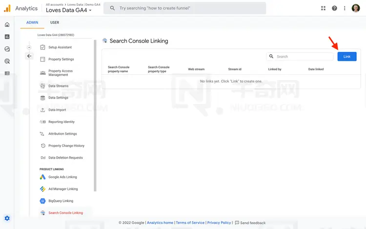 如何将 Google Analytics 4 (GA4) 与 Google Search Console 关联