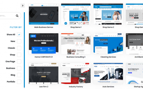 Porto 多用途 WordPress 外贸建站主题（完美兼容 WooCommerce ）