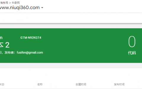 谷歌跟踪代码管理器发布容器、版本管理和审批