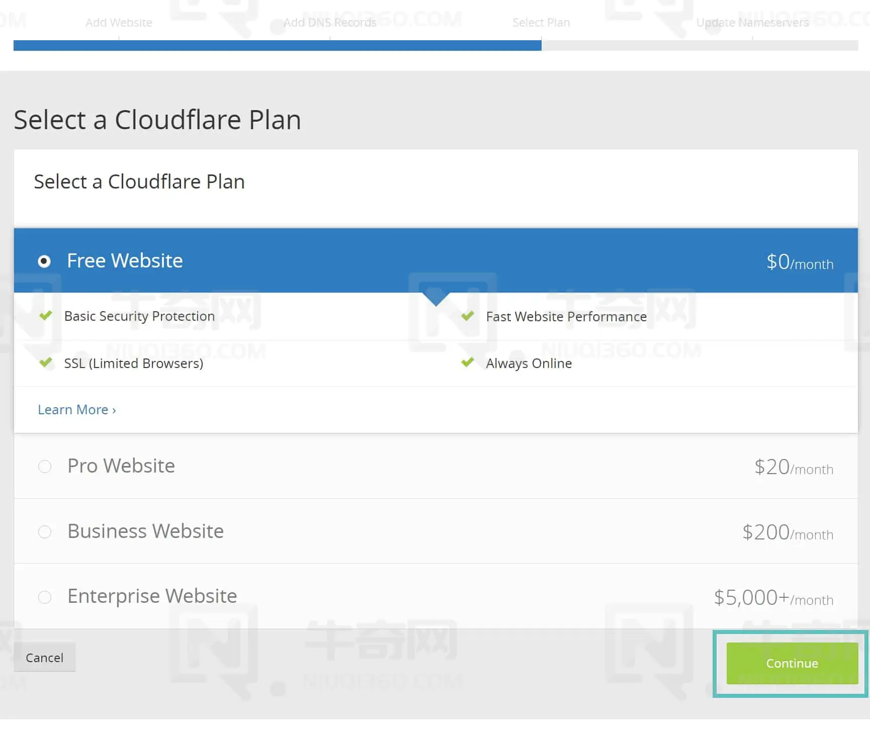 在 WordPress 中设置 Cloudflare CDN