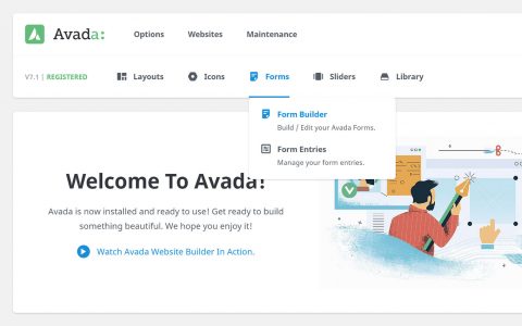 如何使用 Avada 表单