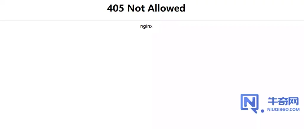 宝塔面板打开 phpMyAdmin 提示 405 Not Allowed 如何解决？