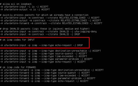 Linux 系统如何禁止 Ping 请求