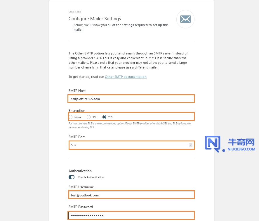 WP Mail SMTP 配置OutLook邮箱教程
