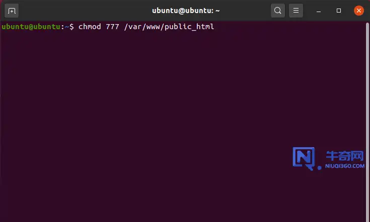 chmod 777命令