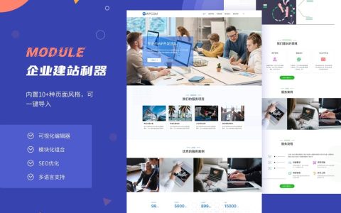 国产Wordpress企业站主题推荐
